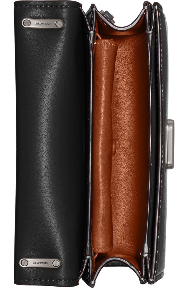 COACH Bandit Leather Crossbody Bag, Alternate, color,