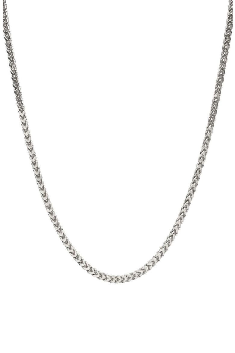Sterling Silver Snake Chain Necklace, Main, color, SILVER