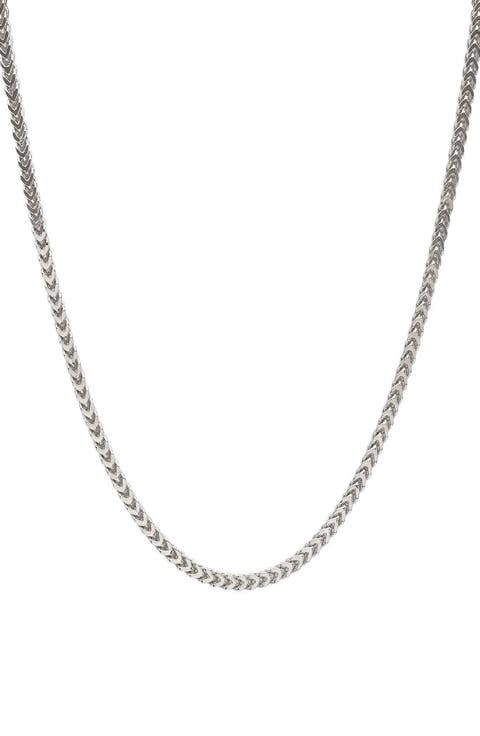Sterling Silver Snake Chain Necklace