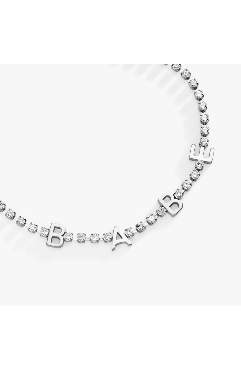 Alex and Ani Babe Tennis Chain Bracelet, Alternate, color, Silver