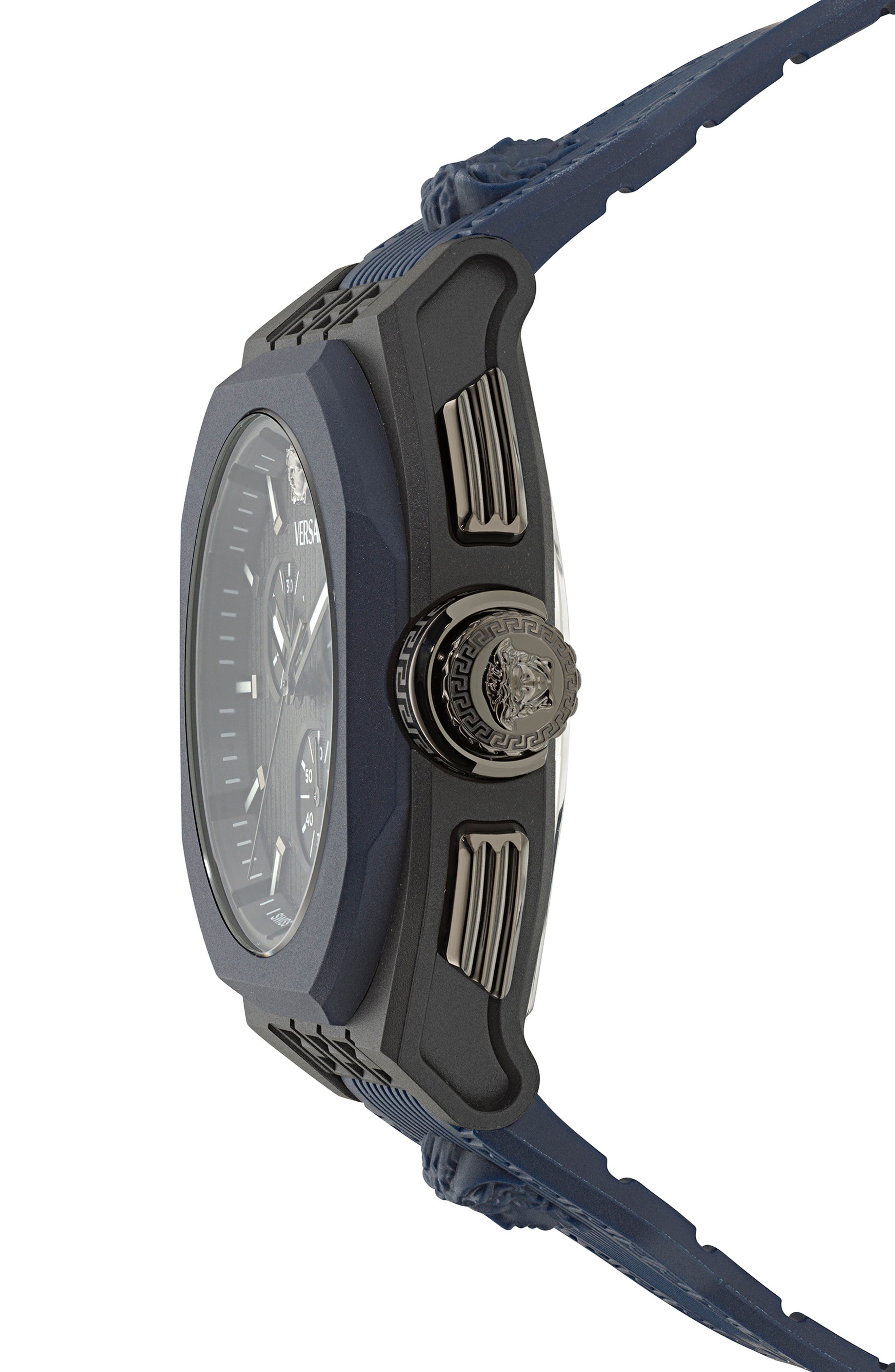 Versace V-Legend Chronograph Strap Watch, 44mm (Men) | Nordstrom