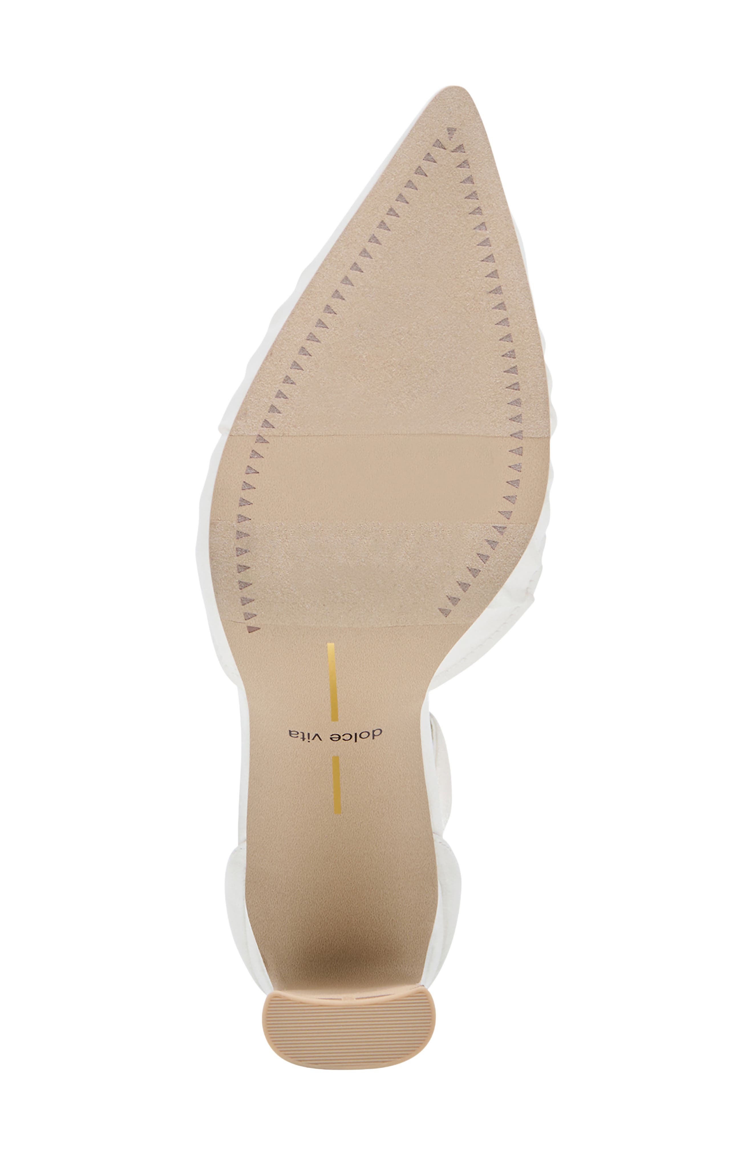 Dolce Vita Kylo Ankle Strap Pump, Alternate, color, Ivory Satin