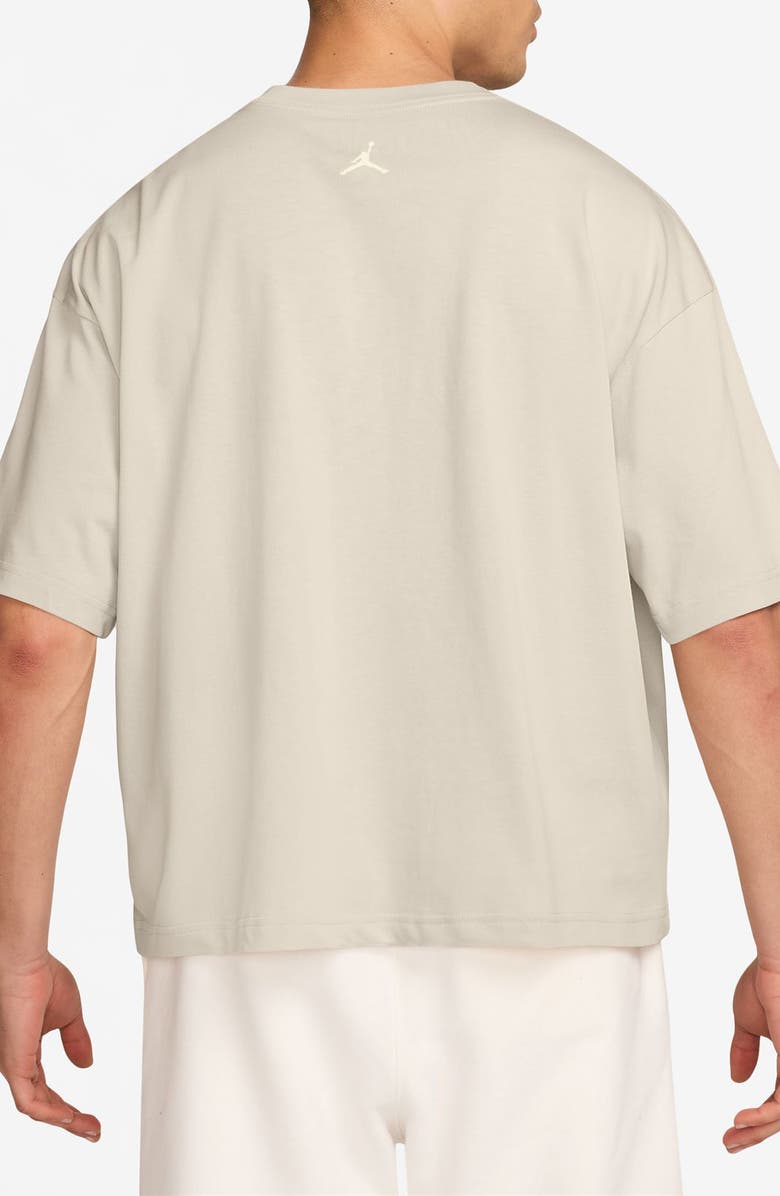 Jordan Flight Essentials Boxy Fit Graphic T-Shirt, Alternate, color, Light Ore Wood Brown/ Sail