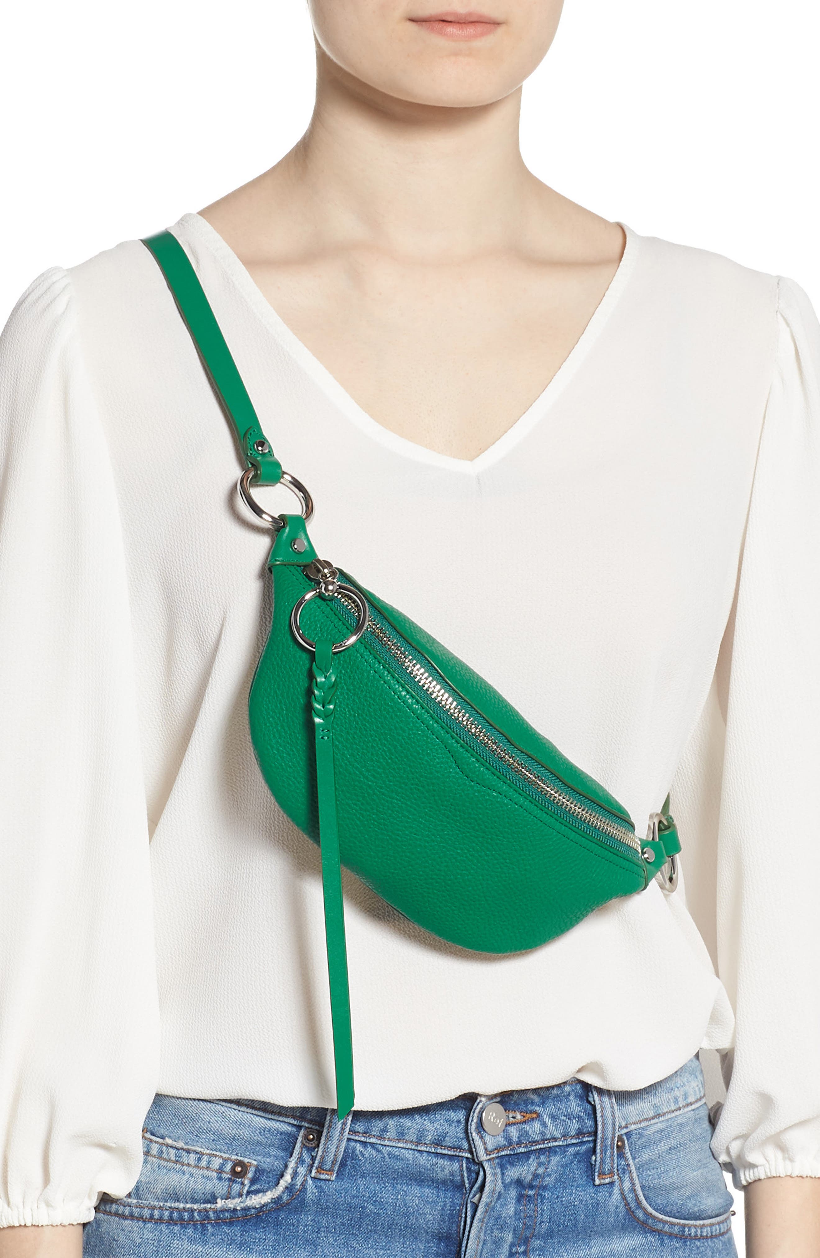 Rebecca Minkoff Bree Mini Belt Bag, Alternate, color, 