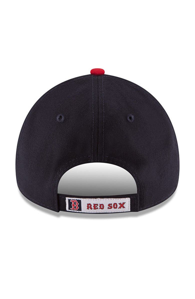 New Era Men's New Era Navy Boston Red Sox League Logo 9FORTY Adjustable Hat, Alternate, color, 
