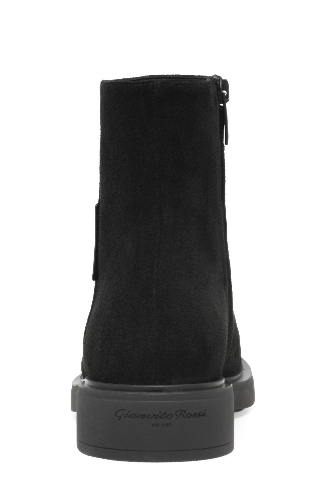 Gianvito Rossi Lexington Bootie, Alternate, color, Black