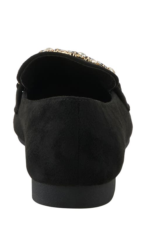 Patrizia By Spring Step Kanina Rhinestone Loafer In Black