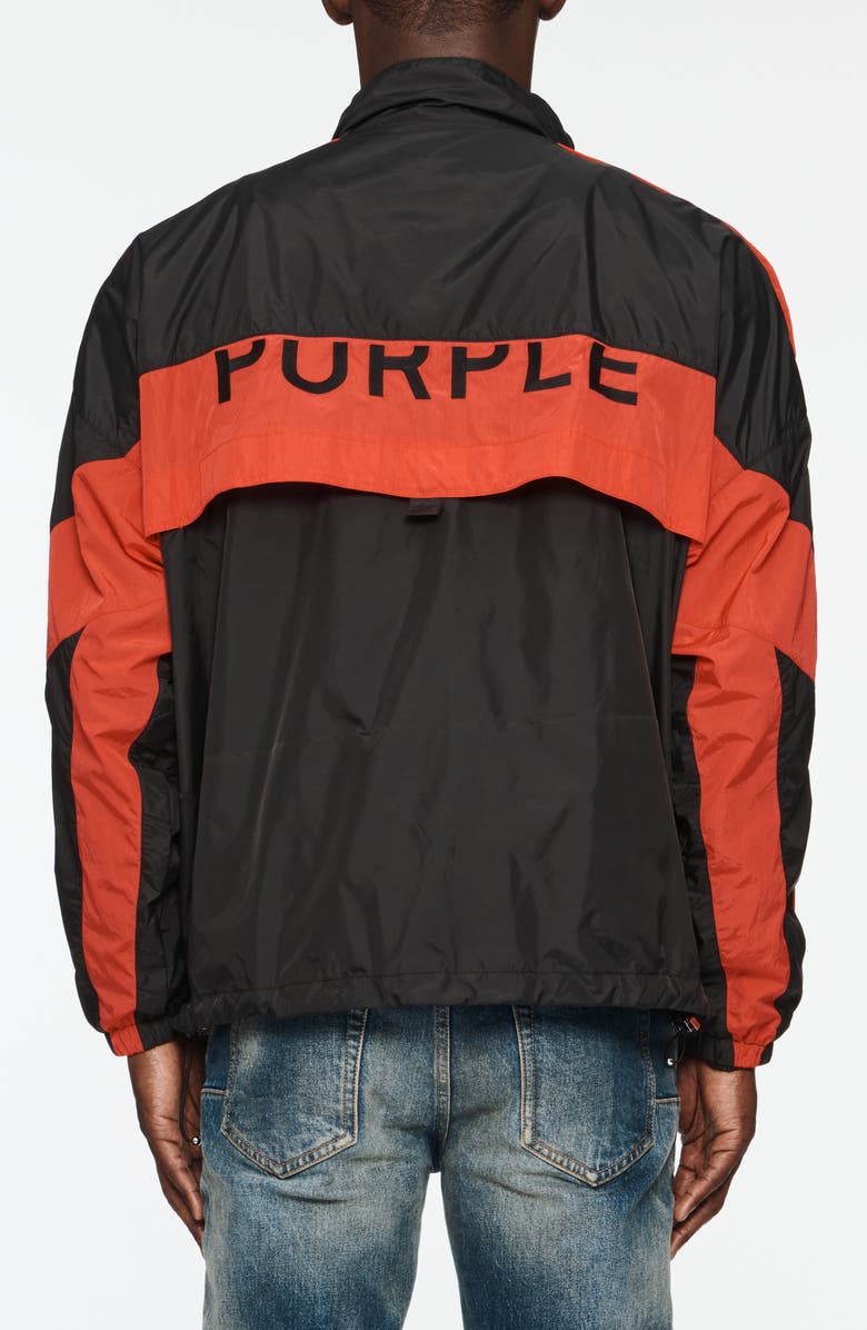 PURPLE BRAND Colorblock Nylon Jacket, Alternate, color,