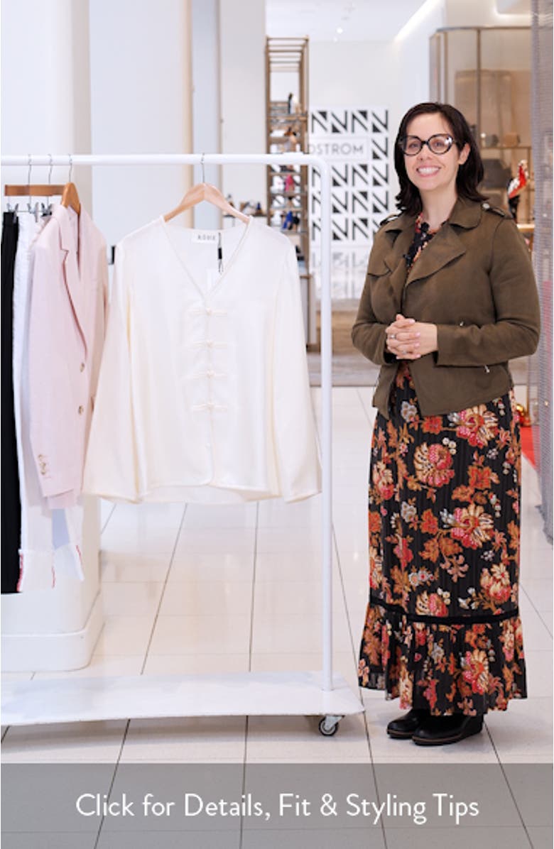 Pankou Knot Silk Top, sales video thumbnail