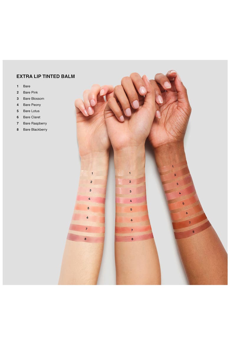 Extra Lip Tinted Balm with Plumping + Peptide Technology, Alternate, color, BARE RASPBERRY