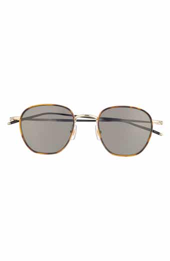 Montblanc 49mm Square Sunglasses