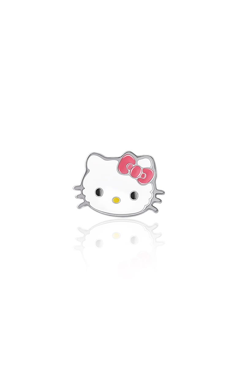 Hello Kitty Stainless Steel Cartilage Stud, Main, color, White
