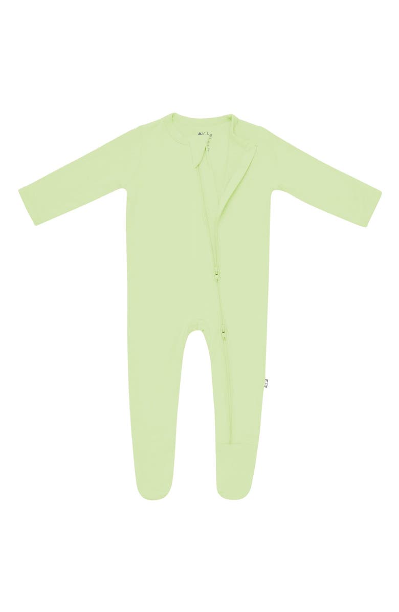 Kyte BABY Pistachio Zip Footie, Alternate, color, 