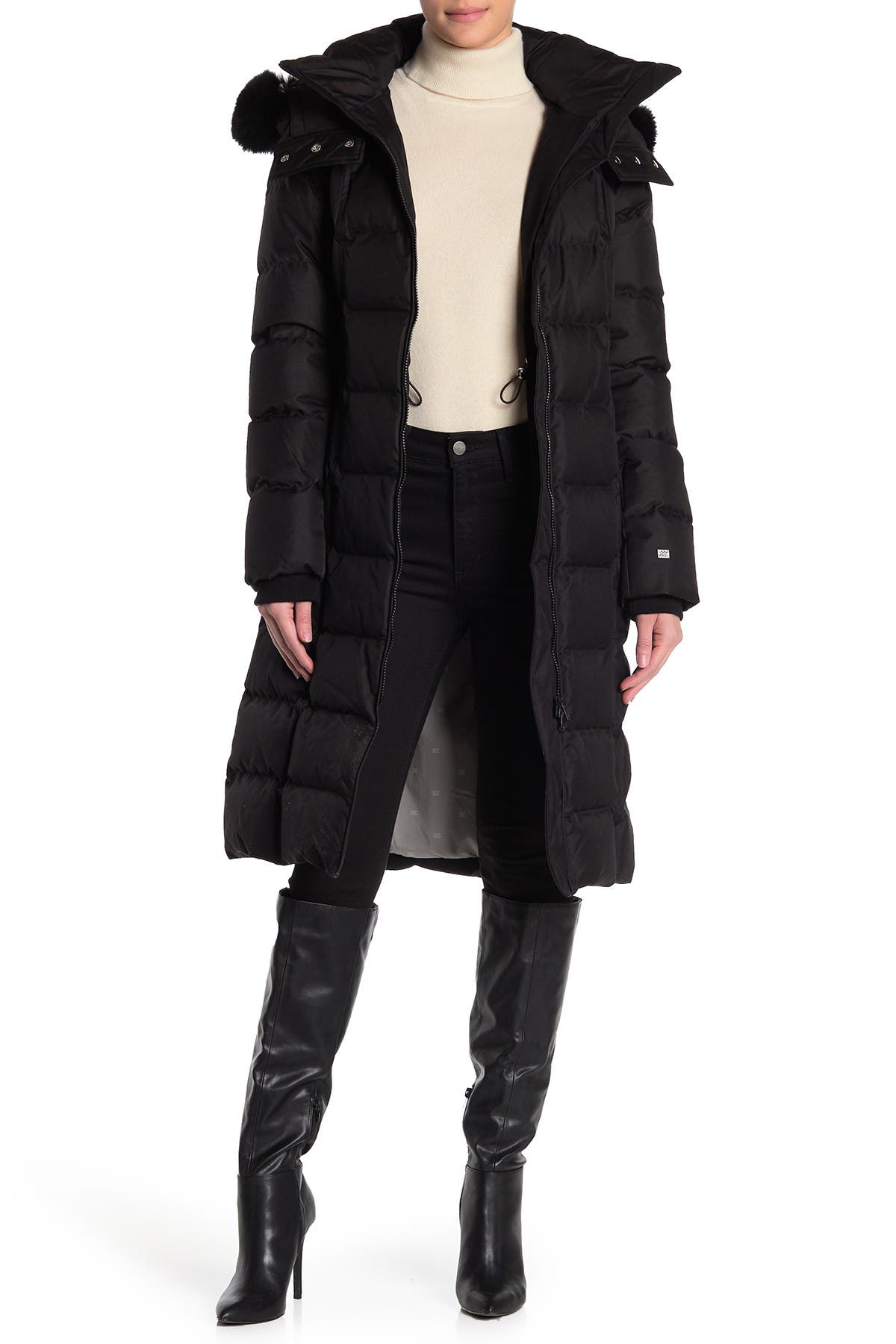 Soia & Kyo Genuine Fox Fur Down Coat (Women) | Nordstromrack