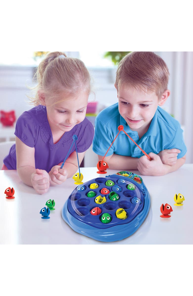 Ambassador Games The Fishing Game Animated Arcade, Catch Spinning Fish, Alternate, color, Multicolored