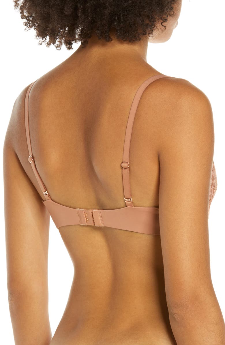 Skarlett Blue Minx Underwire Balconette Bra, Alternate, color, Gleam