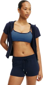COTTON ON BODY Women's Active Sculpt Fleece Cap Sleeve Zip Through