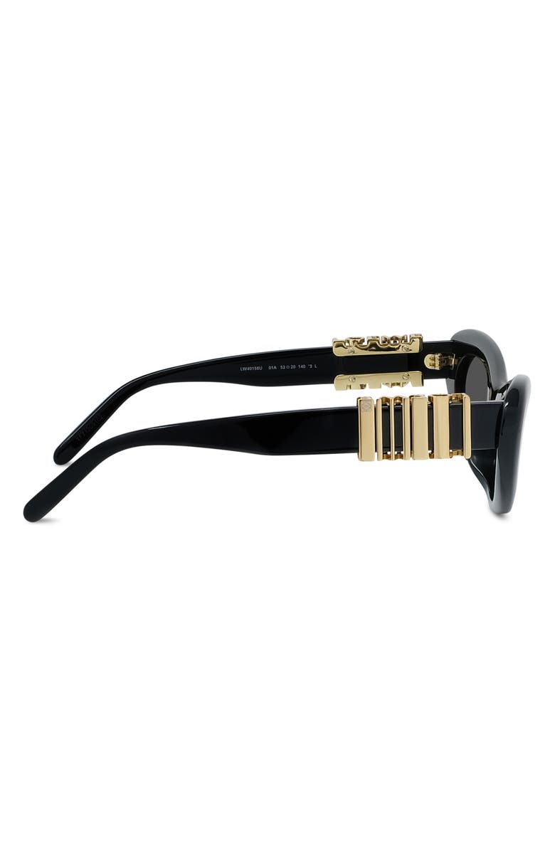 Loewe Slim 54mm Cat Eye Sunglasses, Alternate, color, 