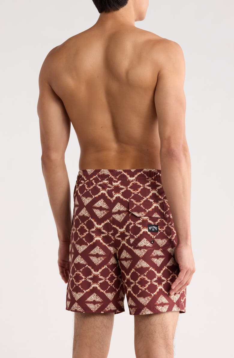 Billabong Drop-In Volley Swim Shorts, Alternate, color, Andorra