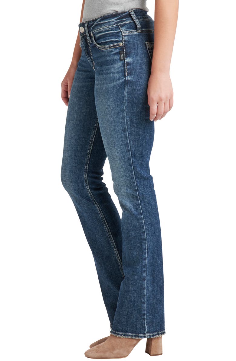 Silver Jeans Co. Britt Low Rise Slim Bootcut Jeans, Alternate, color, Indigo