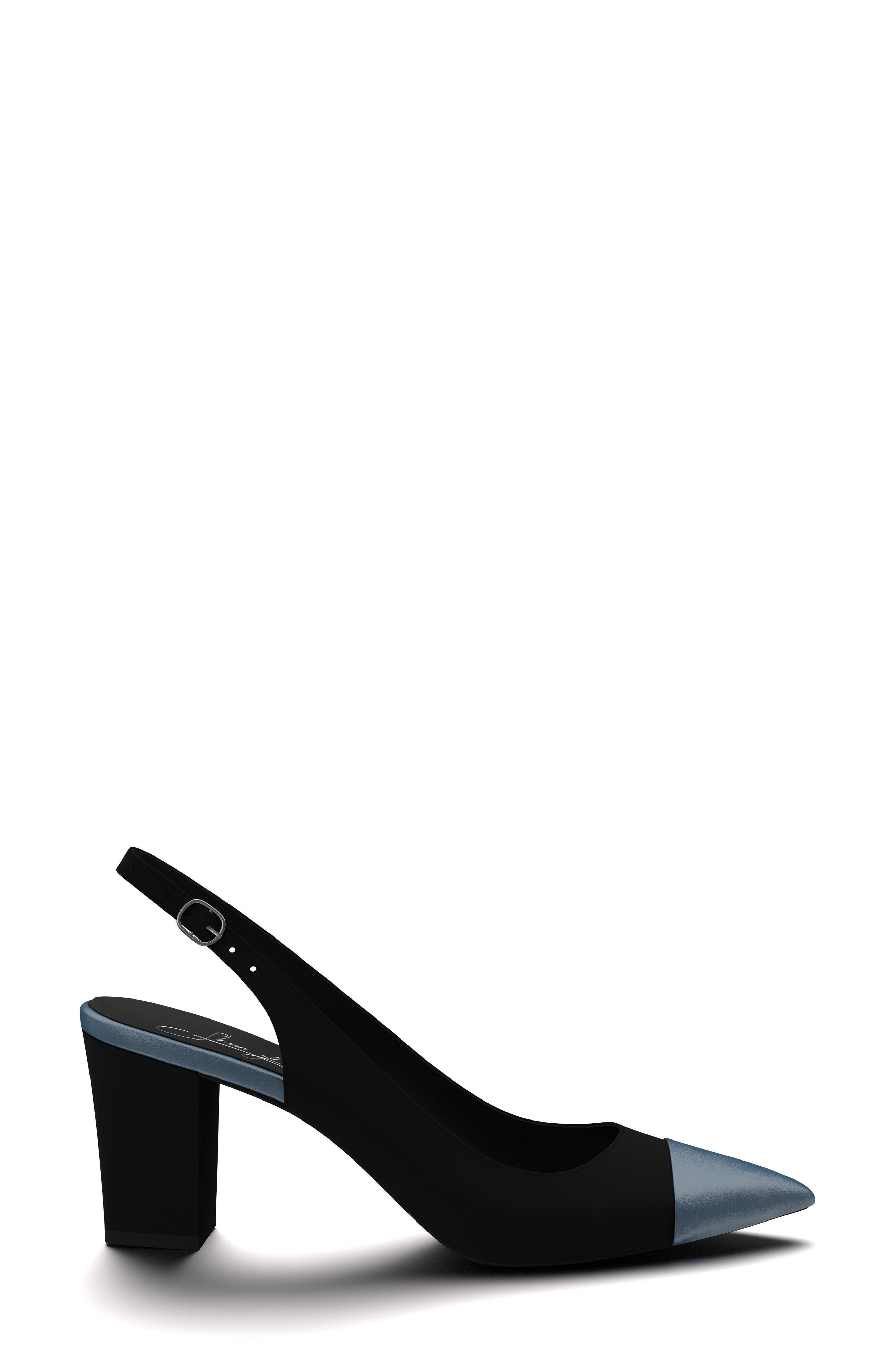 Slingback Pump, Alternate, color, BLACK VELVET