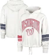 '47 Women's '47 Cream Washington Nationals Harper Pullover Hoodie