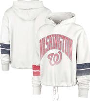 '47 Women's '47 Cream Washington Nationals Harper Pullover Hoodie