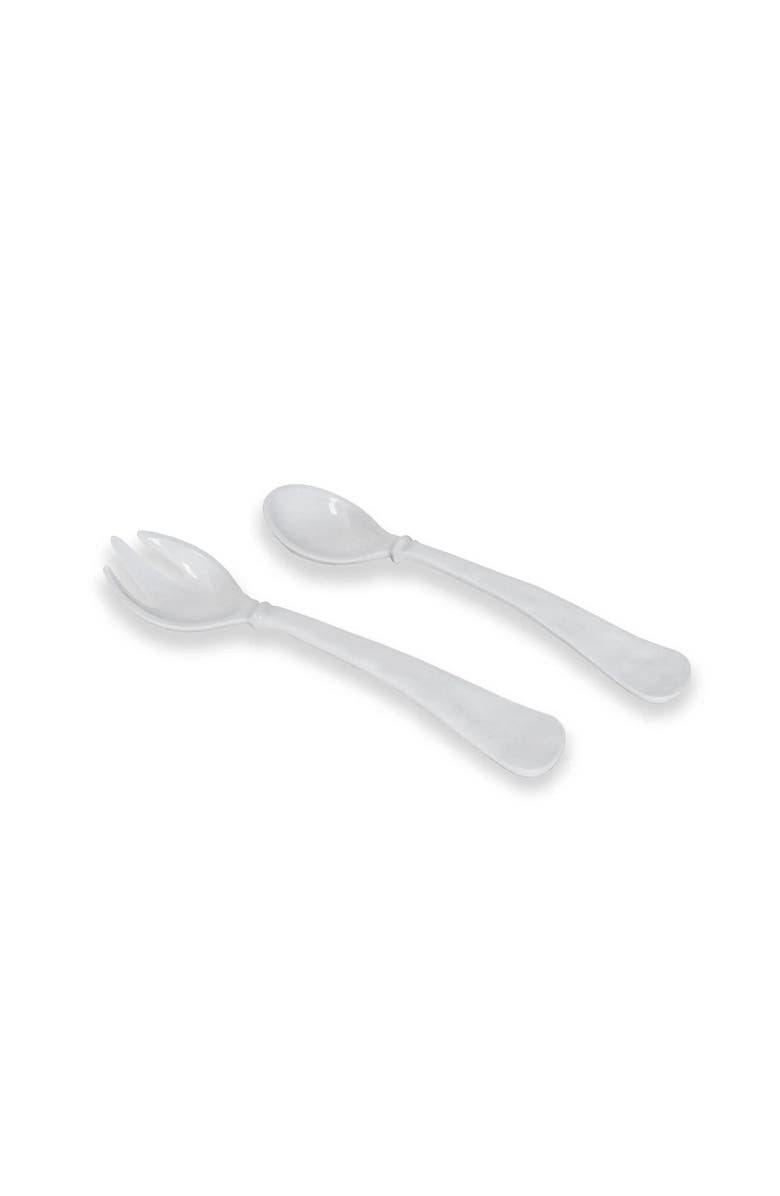BEATRIZ BALL Collection VIDA Havana Large Salad Servers, Main, color, White