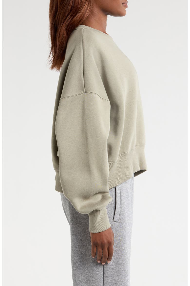 Phoenix Fleece Crewneck Sweatshirt, Alternate, color, LIGHT ARMY/ SAIL