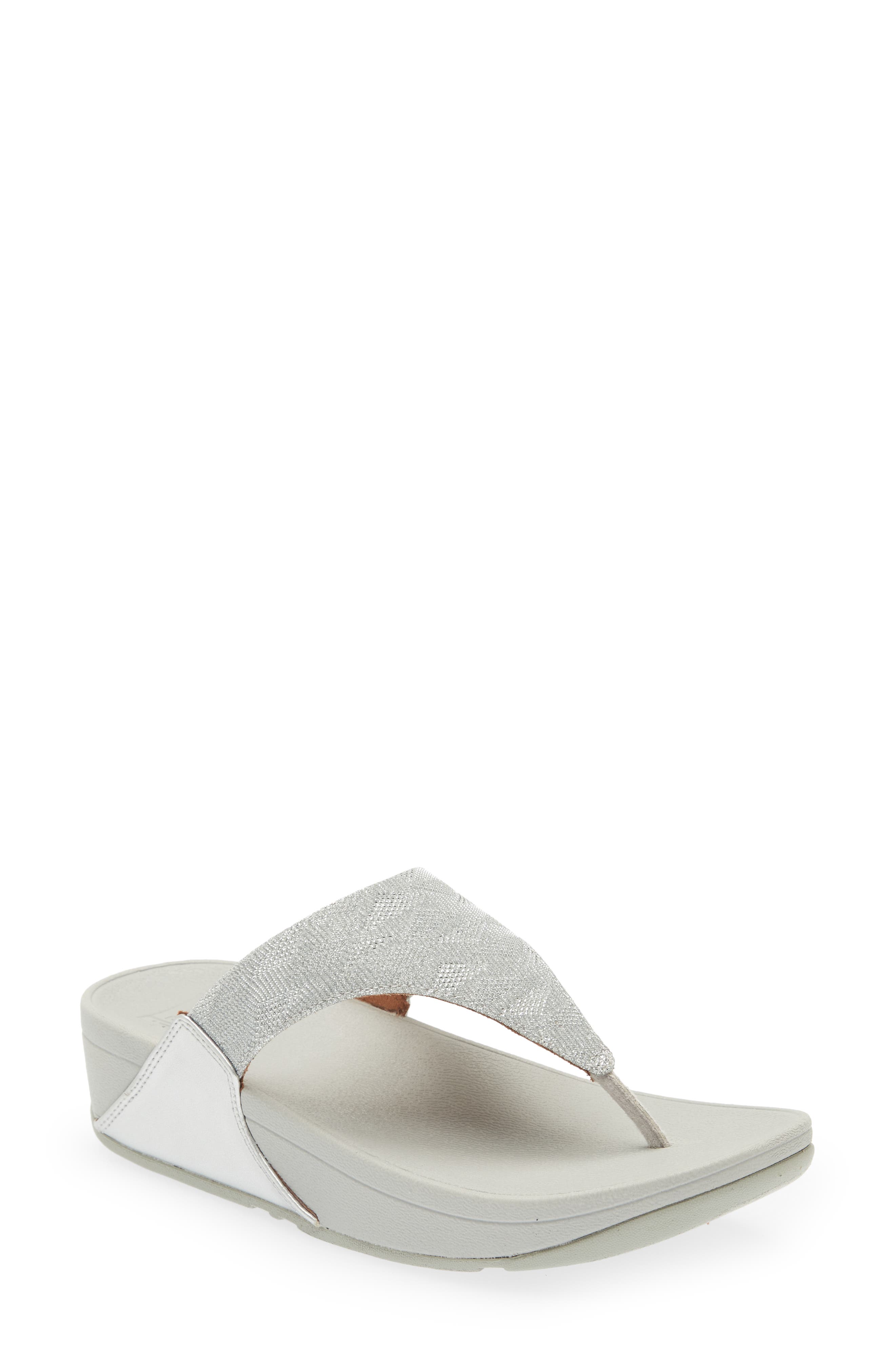Lulu Glitz Toe Post Sandal