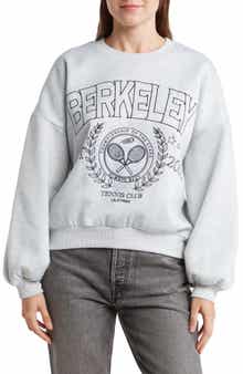Blu Pepper Berkeley Tennis Club Fleece Sweatshirt