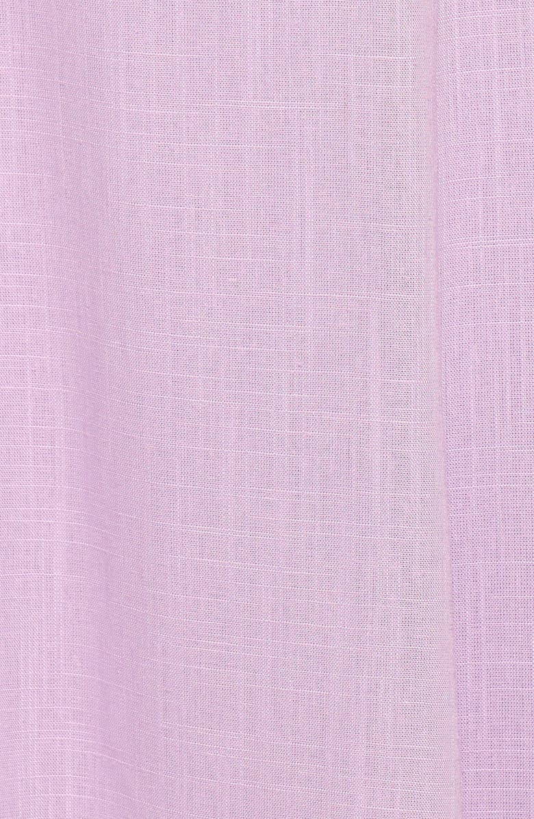 Petal & Pup Tatum Sleeveless Linen Blend Maxi Dress, Alternate, color, Lilac