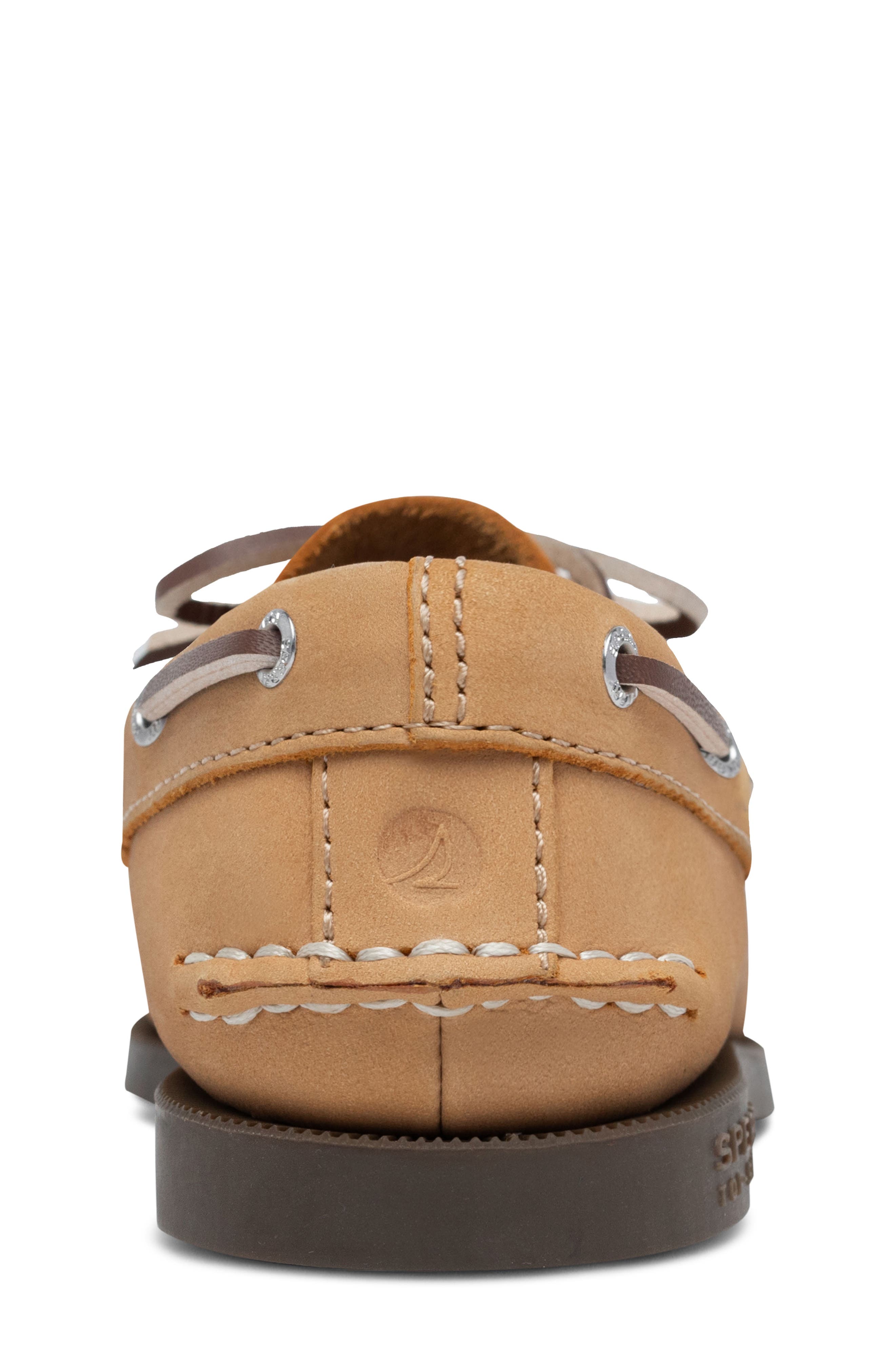 ZZDNU SPERRY TOP-SIDER<sup>®</sup> Kids' Authentic Original<sup>™</sup> 2-Eye Boat Shoe, Alternate, color, Sahara/ Brown