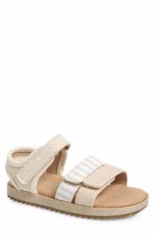 NEXT Kids' Natural Stripe Sandal