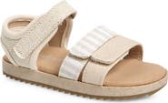 NEXT Kids' Natural Stripe Sandal