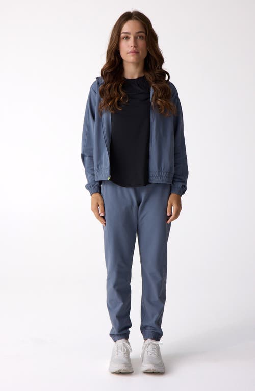 Centerline Athletics Courtside Track Pants In Blue