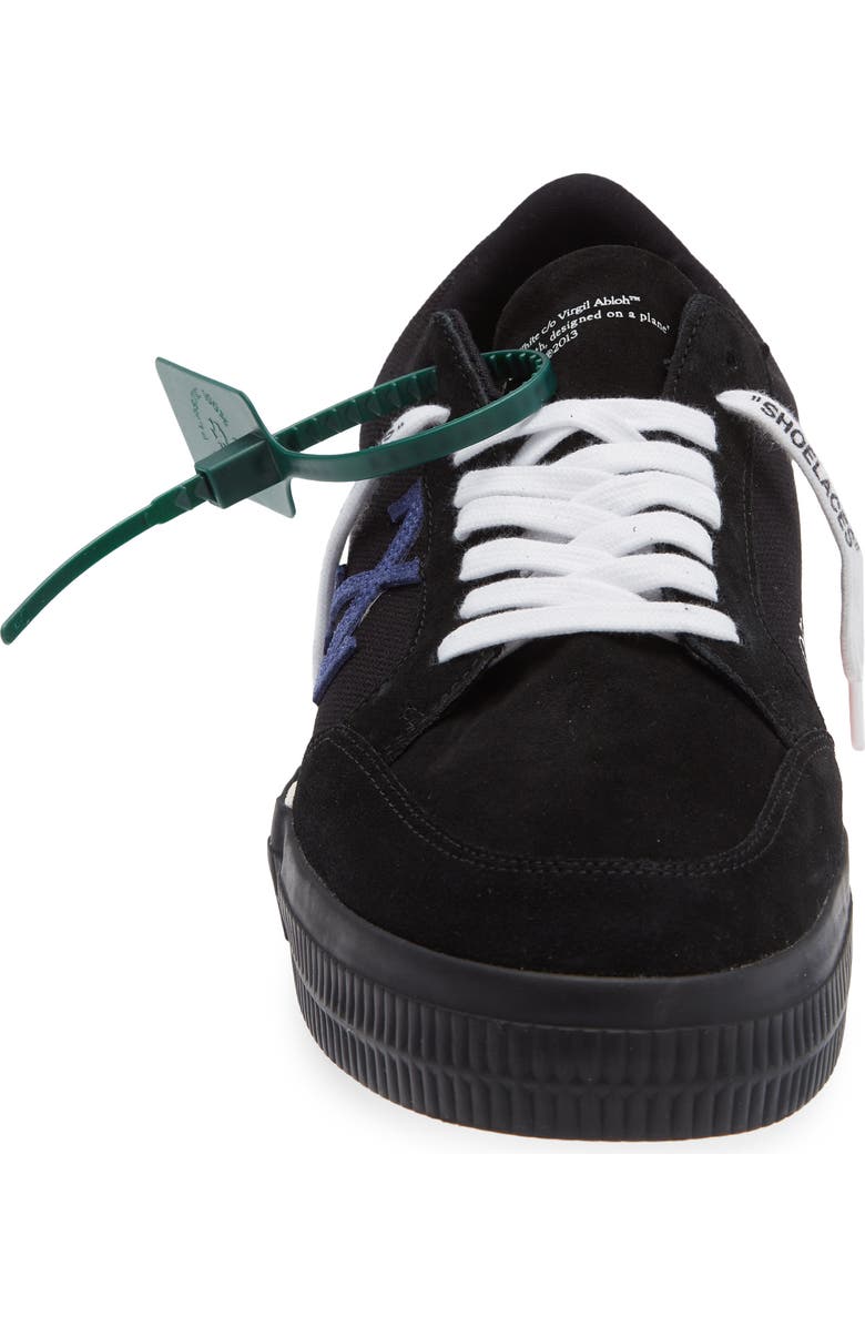 Off-White <p>Low Vulcanized Sneaker (Men)</p>, Alternate, color, Black Navy Blue