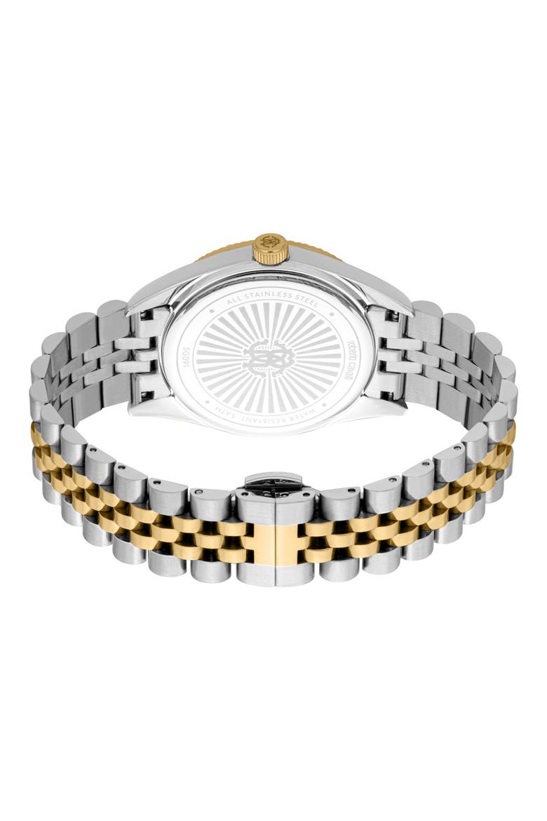Uomo Trend Bracelet Watch, 39.5mm, Alternate, color, TWO TONE SILVER GOLD