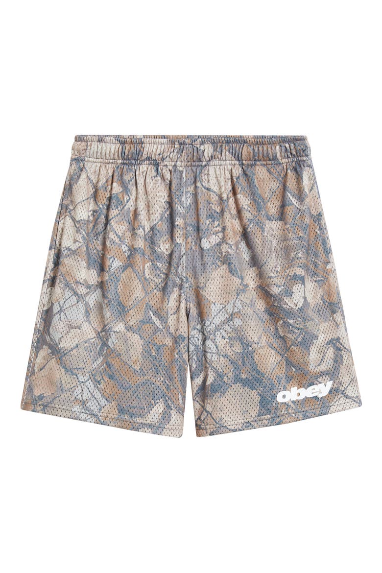 Stanton Mesh Shorts, Alternate, color, FENCE CAMO