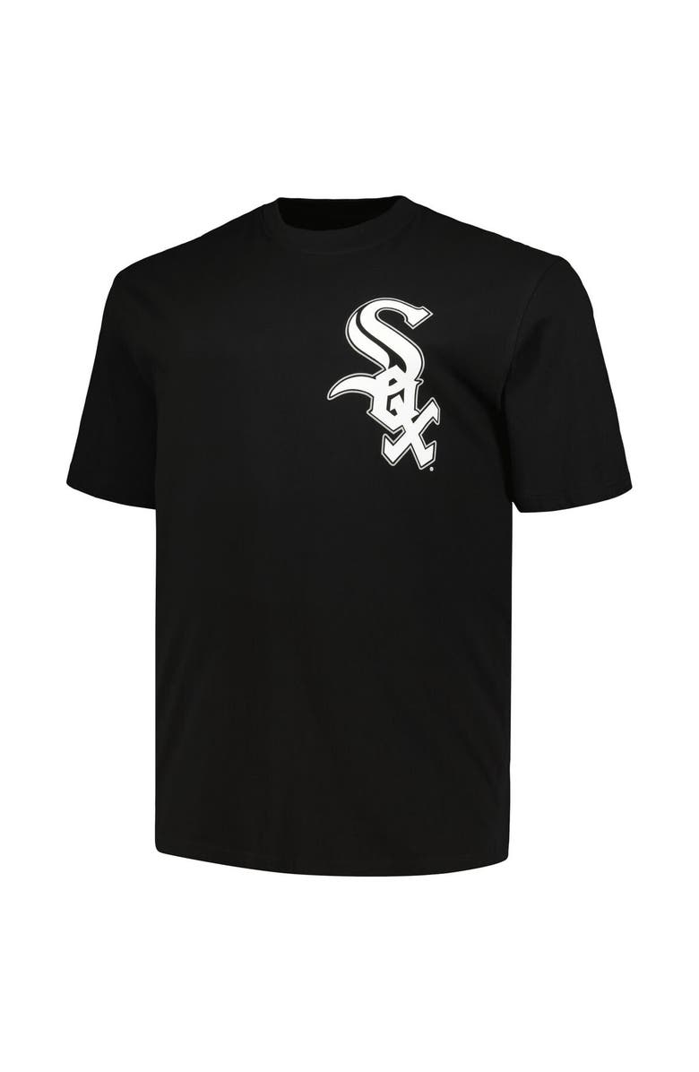 PROFILE Men's Profile Frank Thomas Black Chicago White Sox Big & Tall Cooperstown Collection Player Name & Number T-Shirt, Alternate, color, 