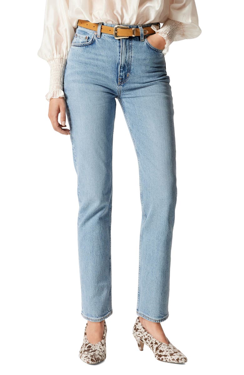 & Other Stories S3 Favorite Cut Jeans, Main, color, Blue