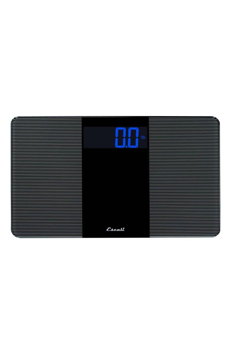 ESCALI Extra Wide Bathroom Scale, Main, color, Black/White