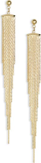 AREA STARS Grad Fringe Drop Earrings | Nordstromrack