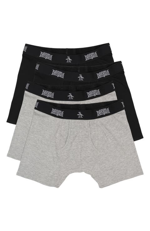 Assorted 4-Pack Boxer Briefs