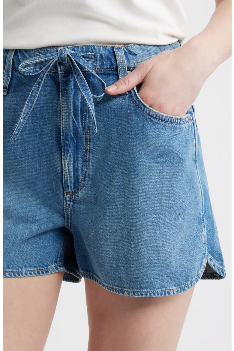 Featherweight Nolan Drawstring Denim Shorts, Alternate, color, MEDFORD
