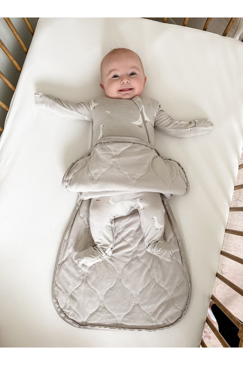 Unisex Baby Transitional Swaddle Sleep Sack, Easy Diaper Changes, 2.5 TOG, Alternate, color, Goose