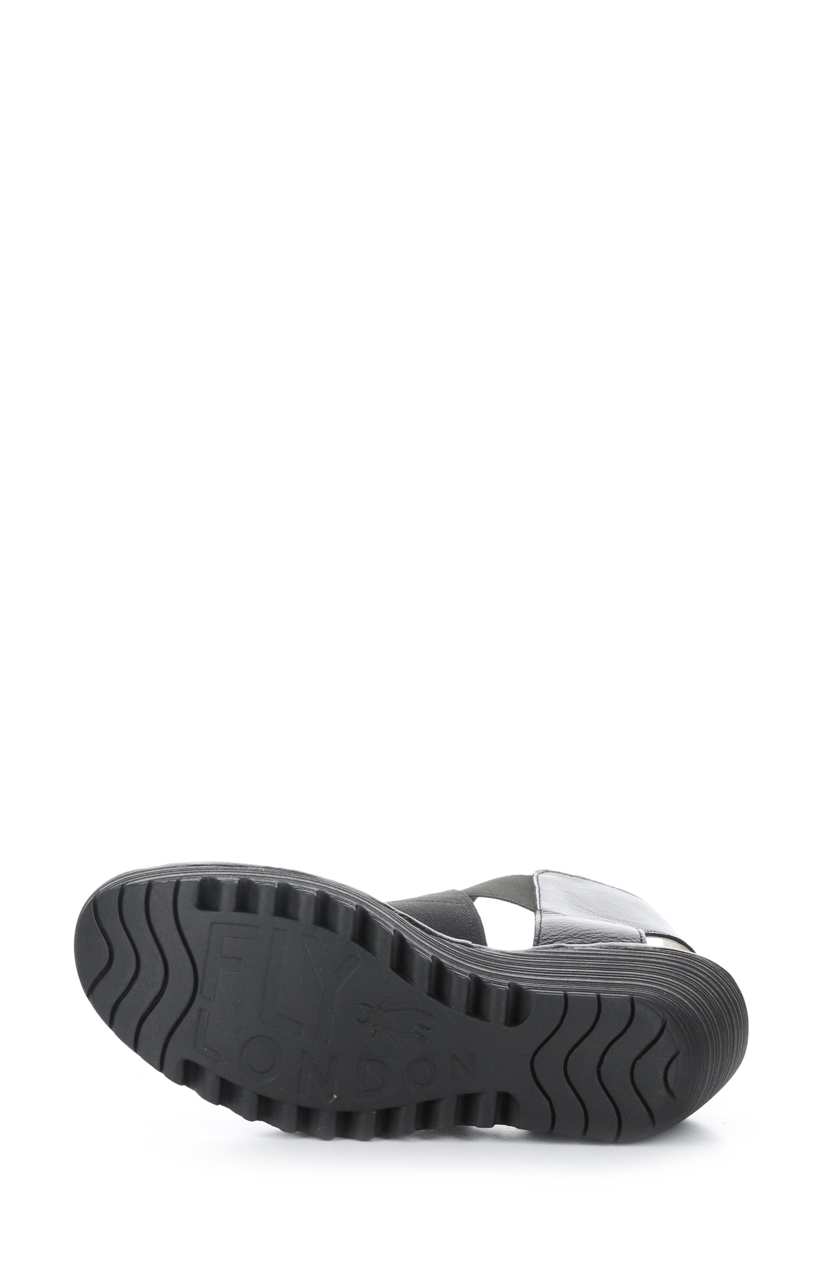 Fly London Yuba Platform Wedge Sandal, Alternate, color, 