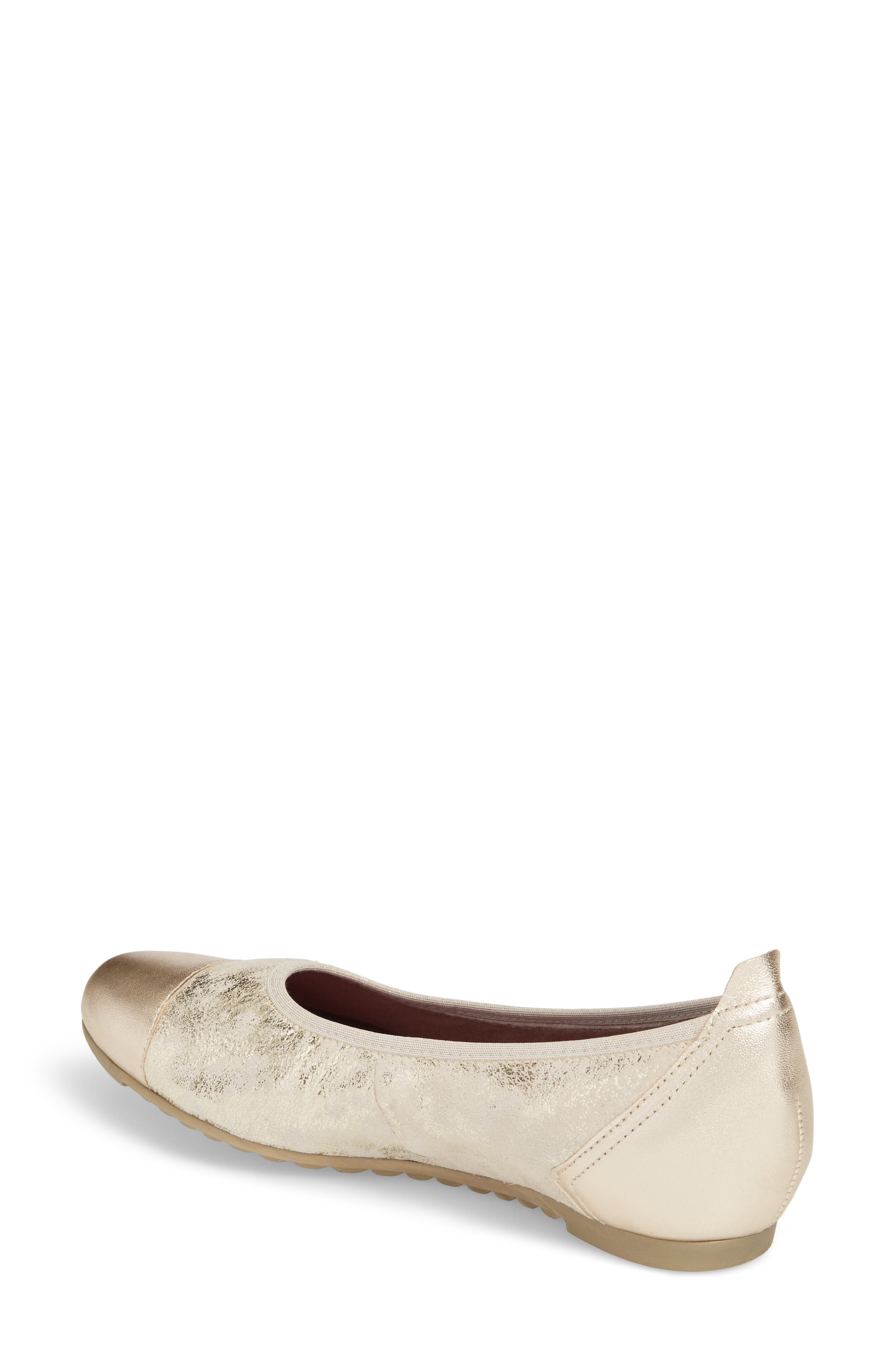 Munro Henlee Cap Toe Flat, Alternate, color, 