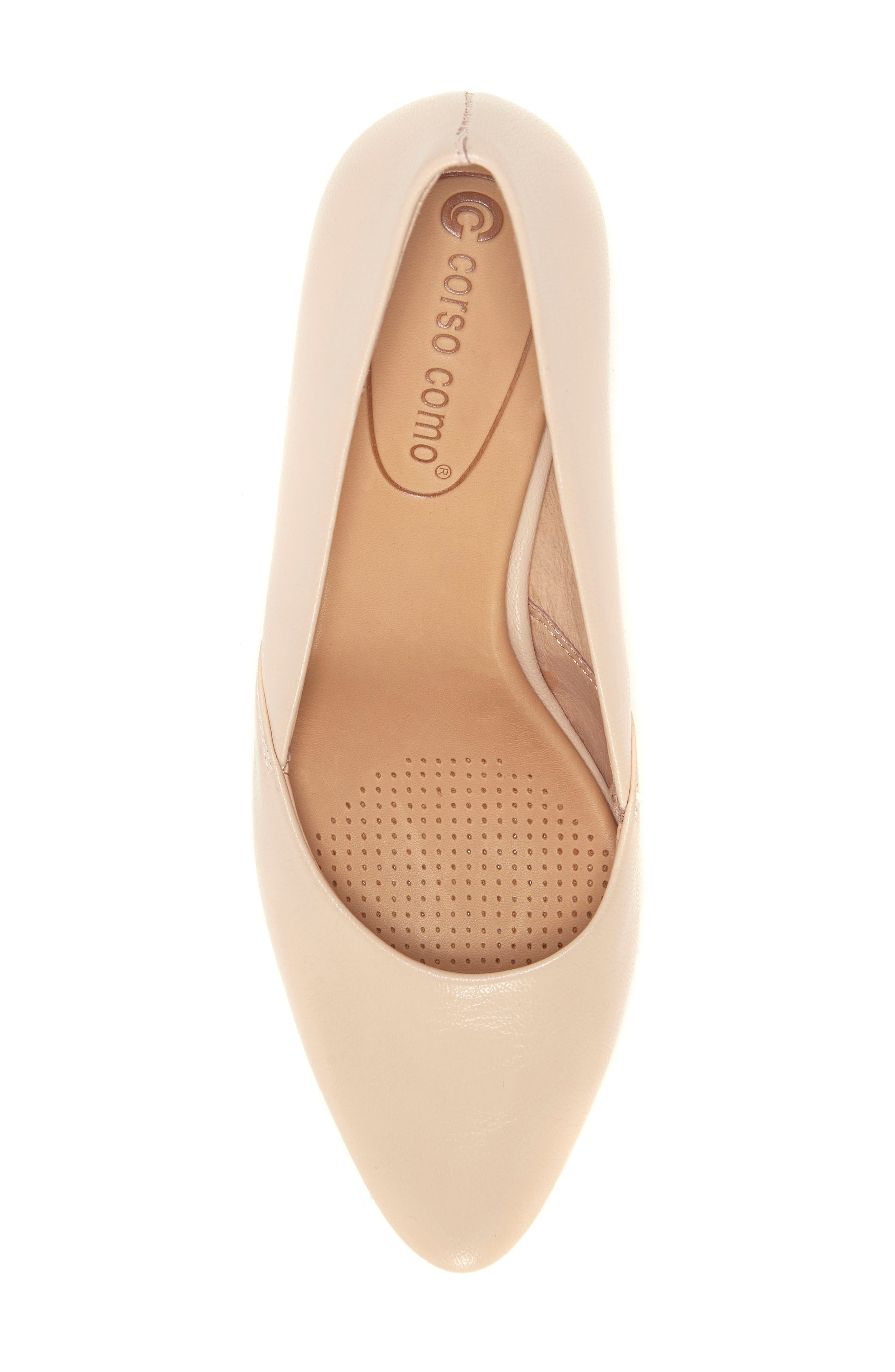 Larae Wedge Pump, Alternate, color, VANILLA LEATHER