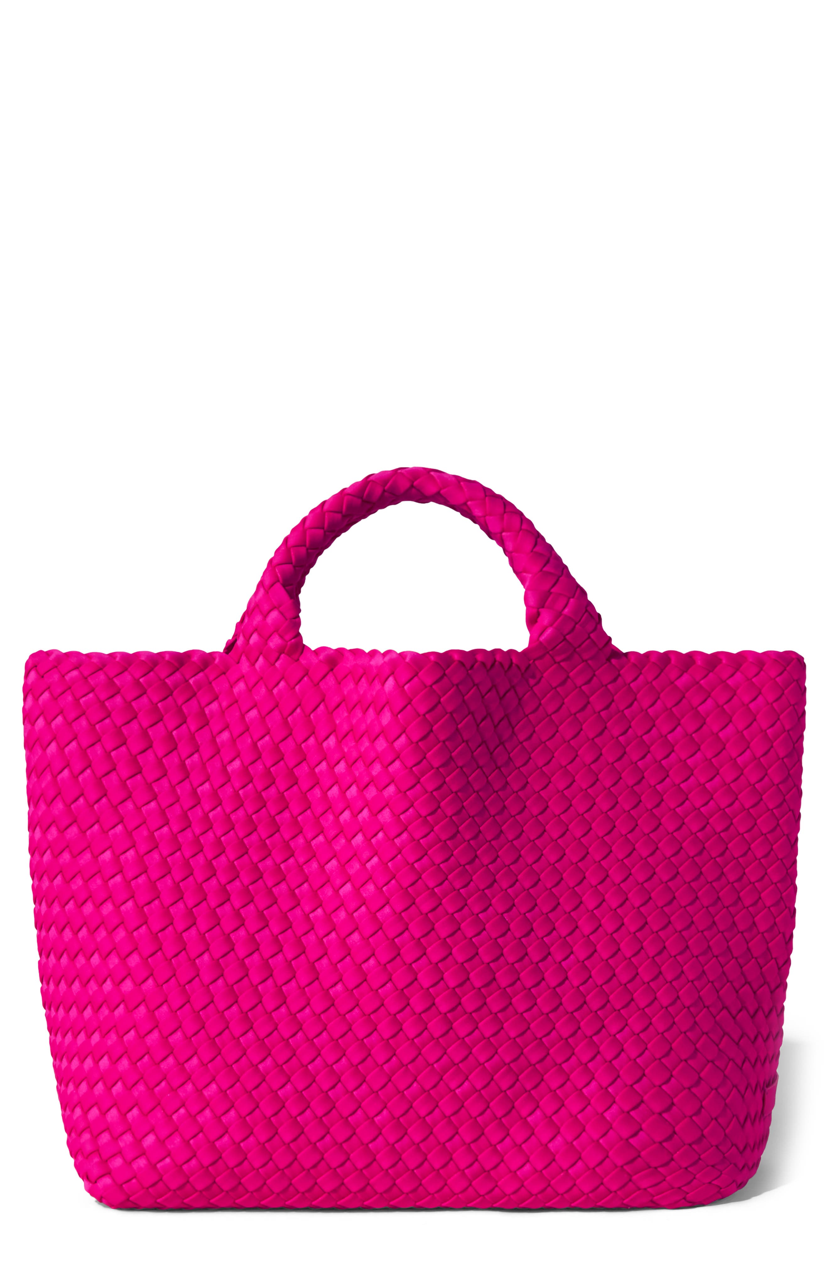 NAGHEDI Medium St. Barths Tote in Miami Pink 